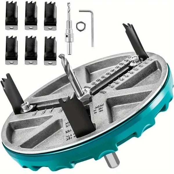 Sierra de perforacion ajustable