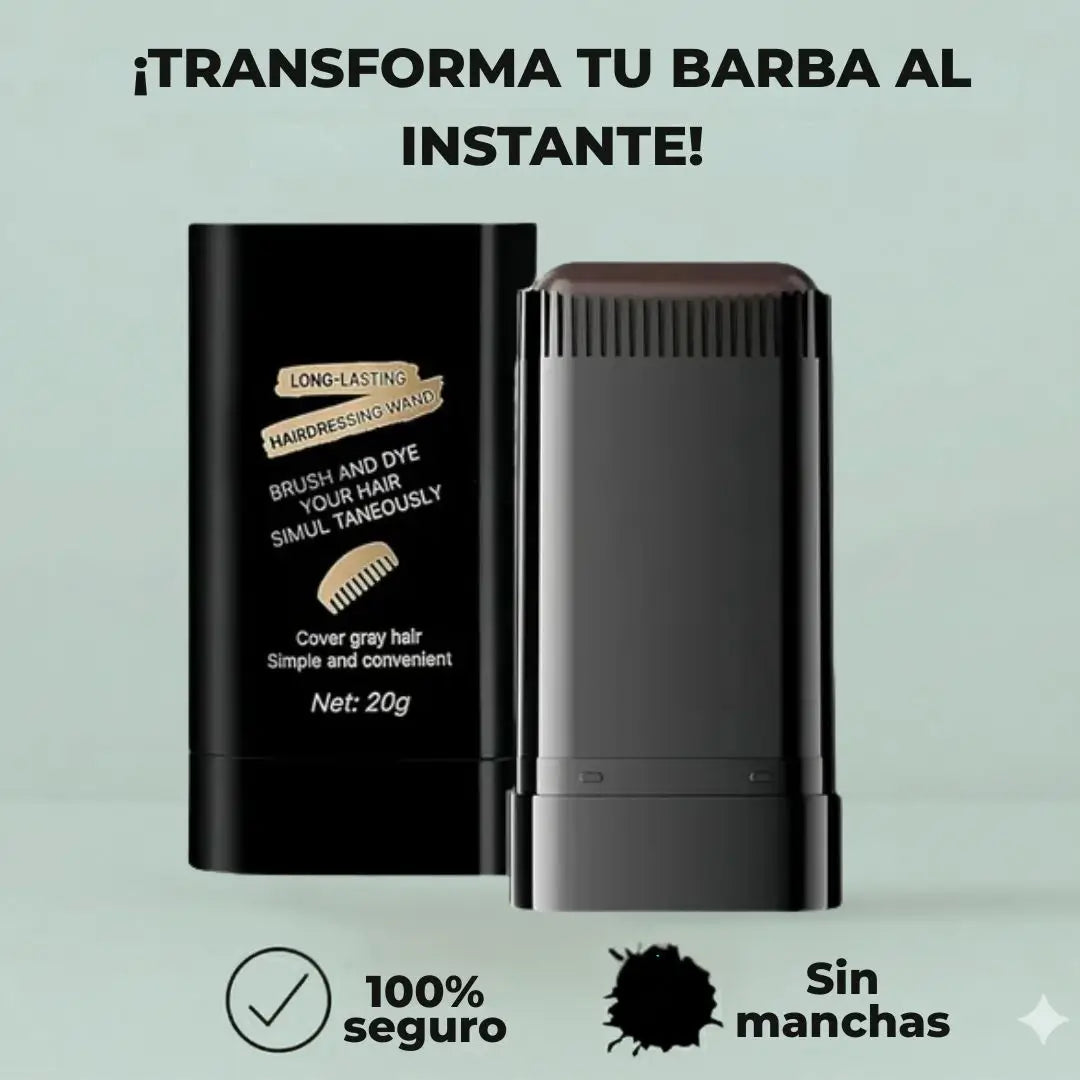 TINTE INSTANTÁNEO PARA BARBA (NEGRO)