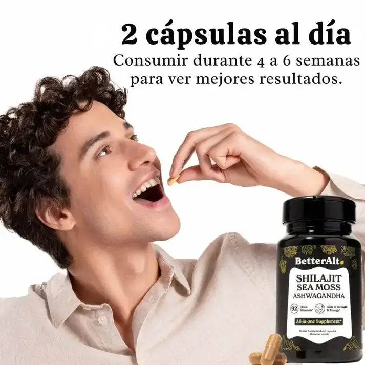SHILAJIT ASHWAGANDHA ORIGINAL 60 CAPSULAS