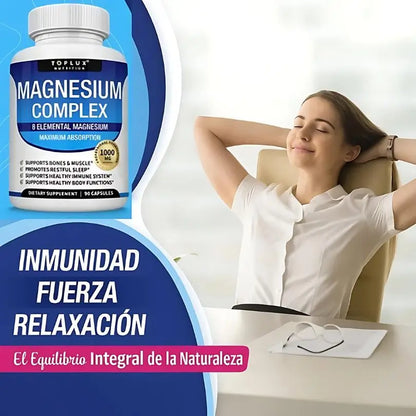 Magnesio Complex 8 en 1 Premium 60 Cápsulas