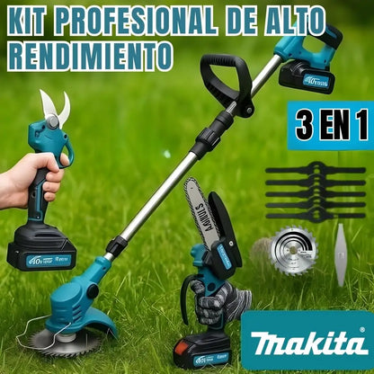 Kit 3 en 1: TotoSierra + Tijera + Guadaña Electrica