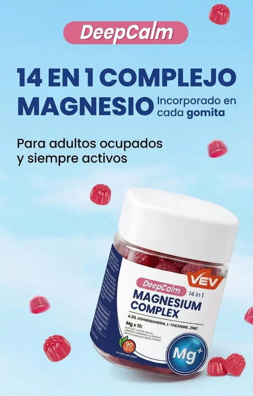VEV Deep Calm - Gomitas con complejo de magnesio