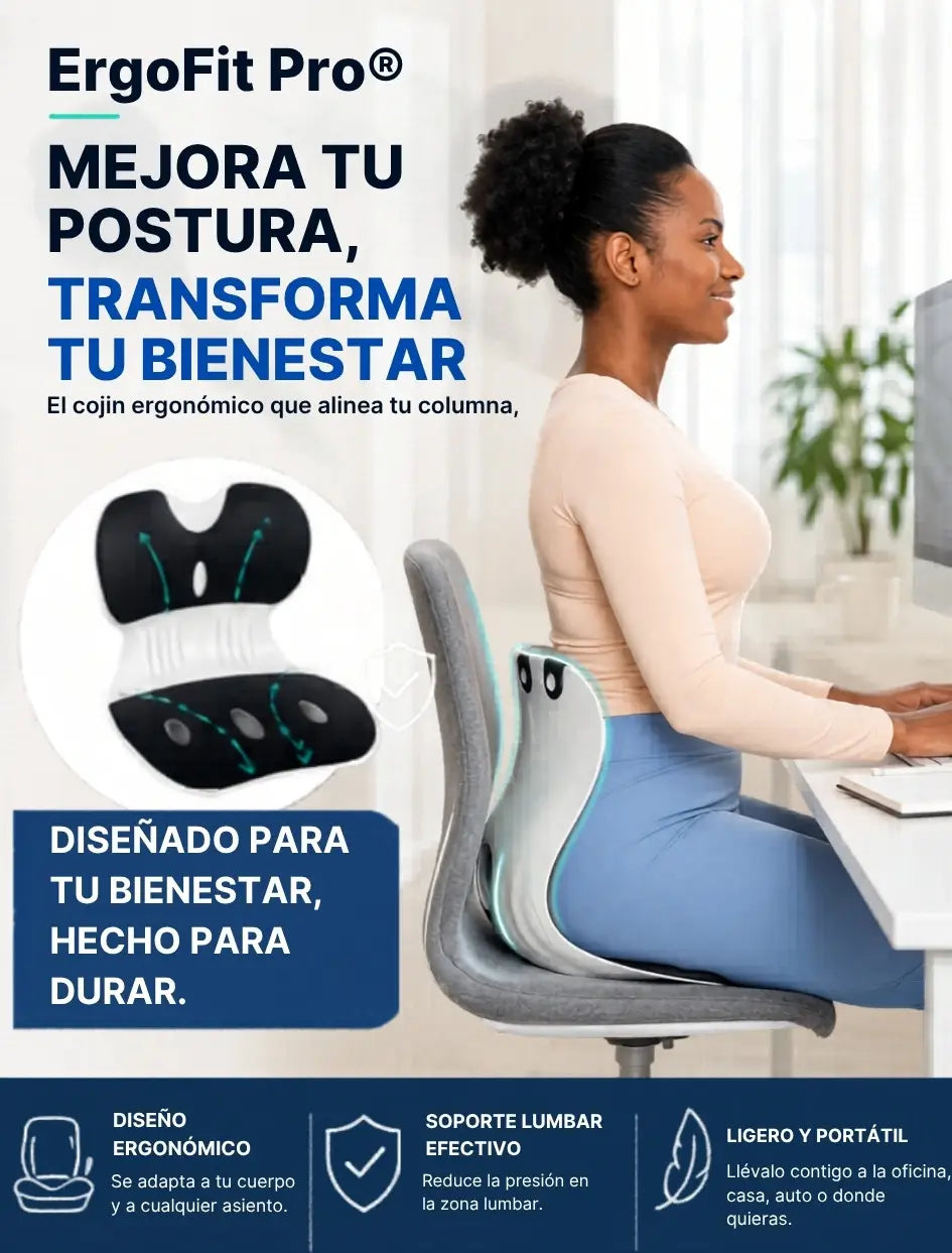 ErgoFit Pro®  Soporte para tu columna