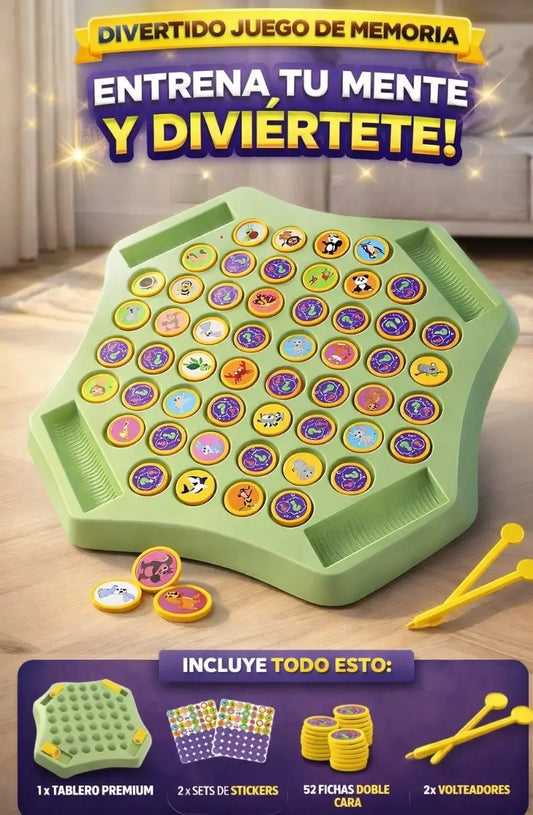 Flip Off™ Juego de Memoria Familiar