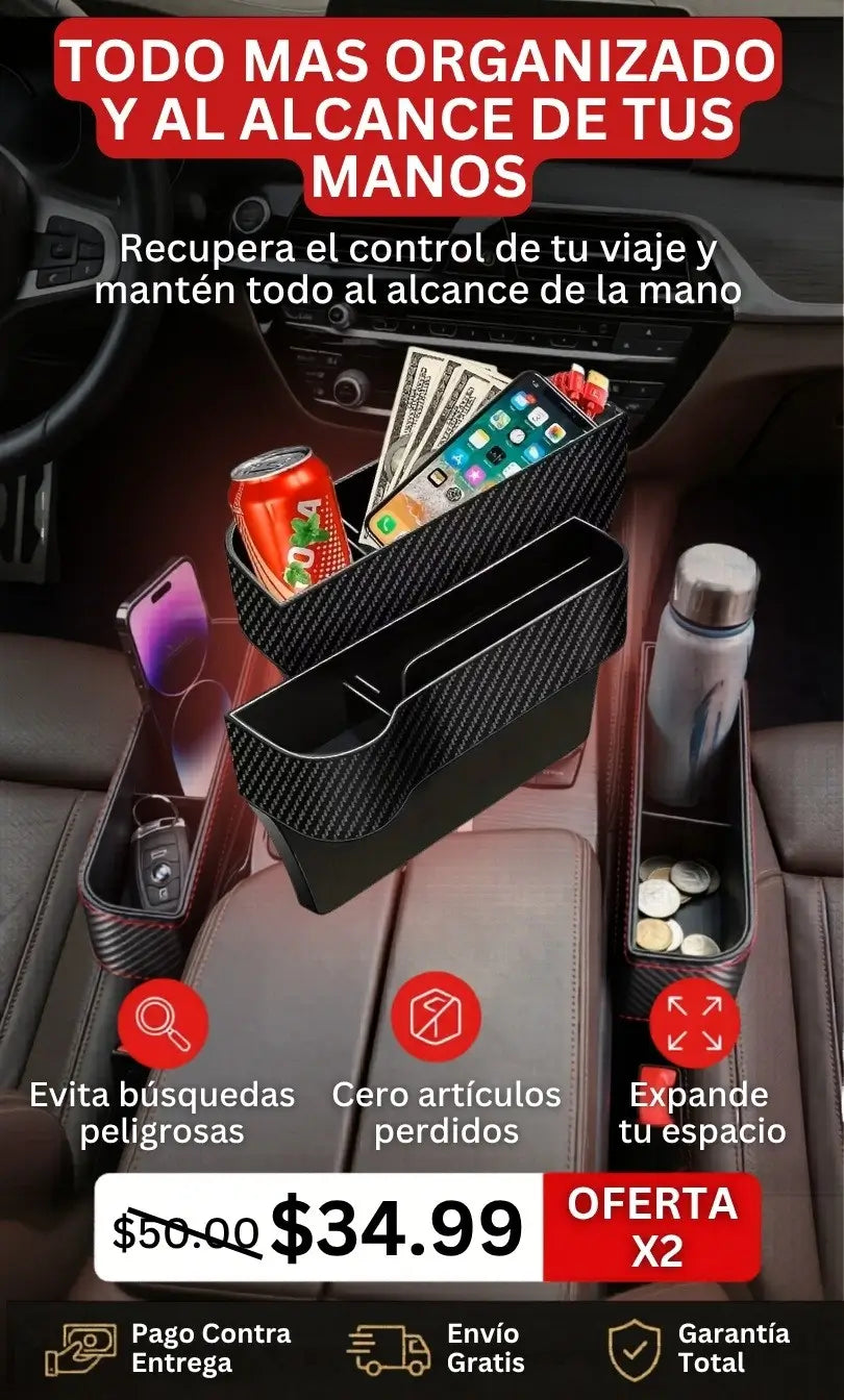 Organizadores Para asiento X2 Inzquiero / Derecho