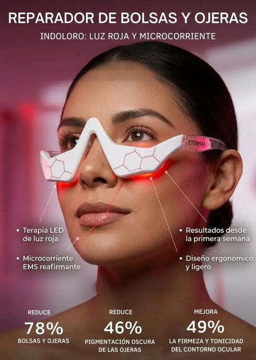 RevitalEyes® 2-en-1 Terapia de luz roja + Microcorriente