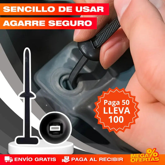 Set de zunchos de sujeción en nailon - Paga 50 y Lleva 100