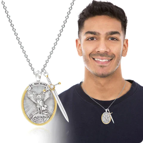 COLLAR DEL ARCÁNGEL SAN MIGUEL - PROTECCIÓN DIVINA