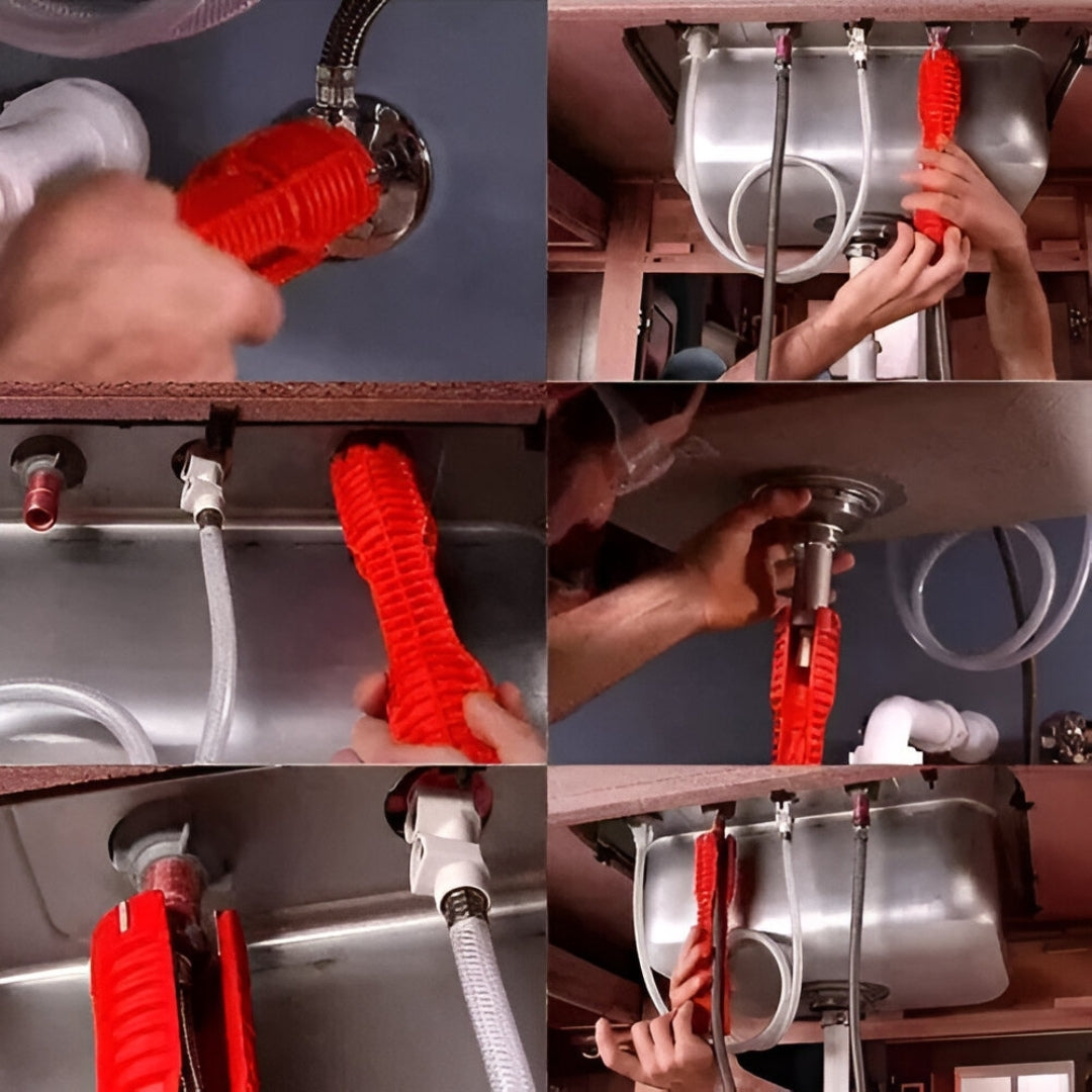 Llave de plomería universal 8 en 1