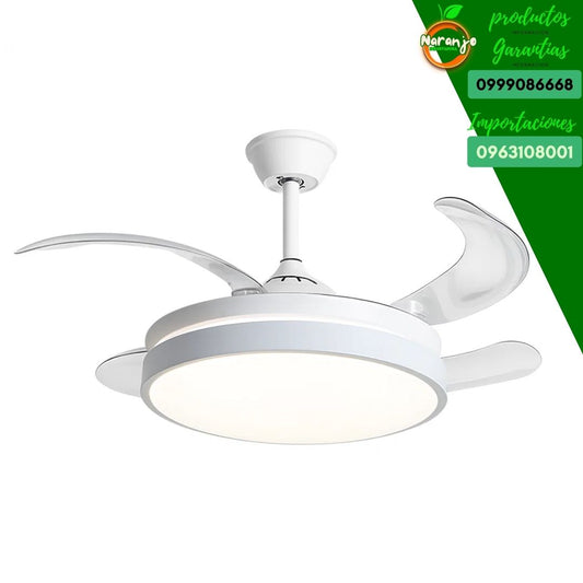 LAMPARA VENTILADOR DE LUJO 2 EN 1