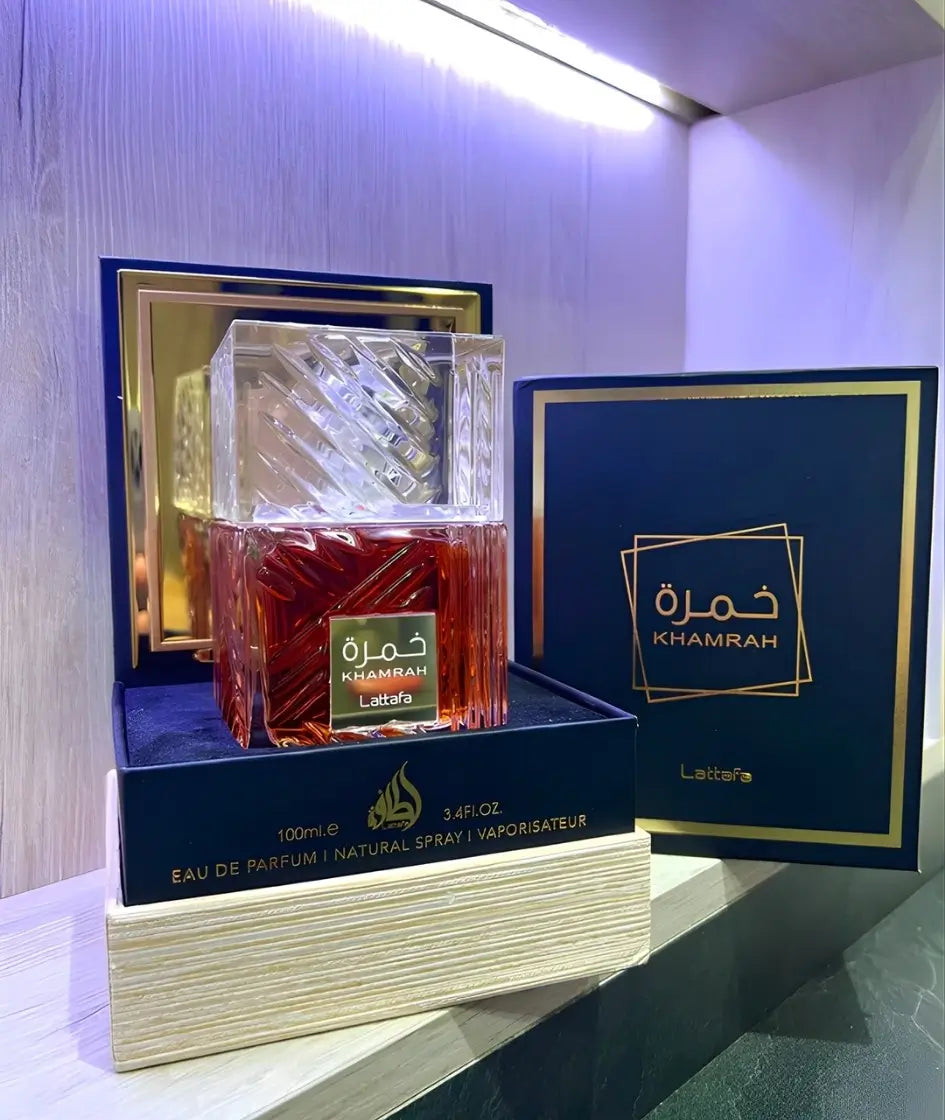 DÚO PERFUMES ( Khamrah + Bharara King ) + Regalo Perfumero 🎁