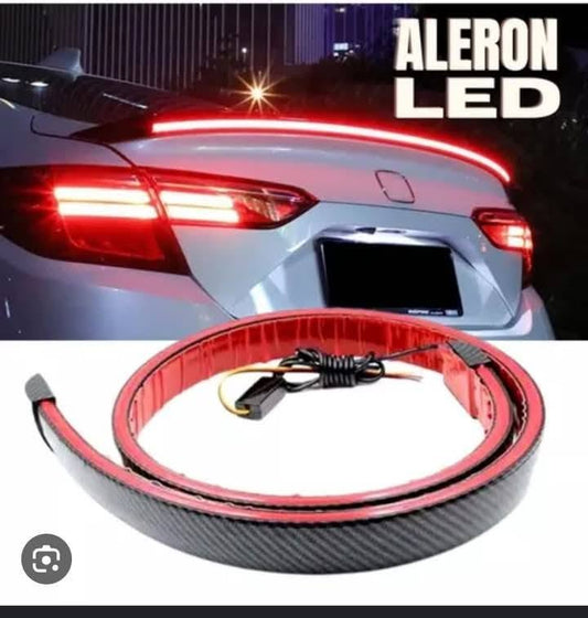 Aleron LED Samurai De Carbono 120cm 12V