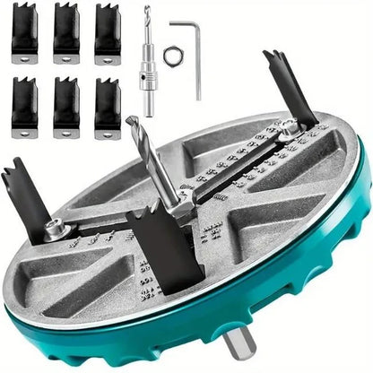 Sierra  de perforacion ajustable