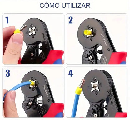 PowerGrip® - Alicate de presión para crimpado preciso + 1200 piezas de regalo 🎁