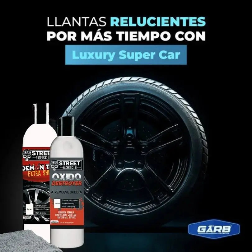 Kit Street Racers Club (250ml) + Paño Gratis