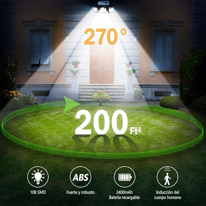 Reflector Solar 3 Cabezales