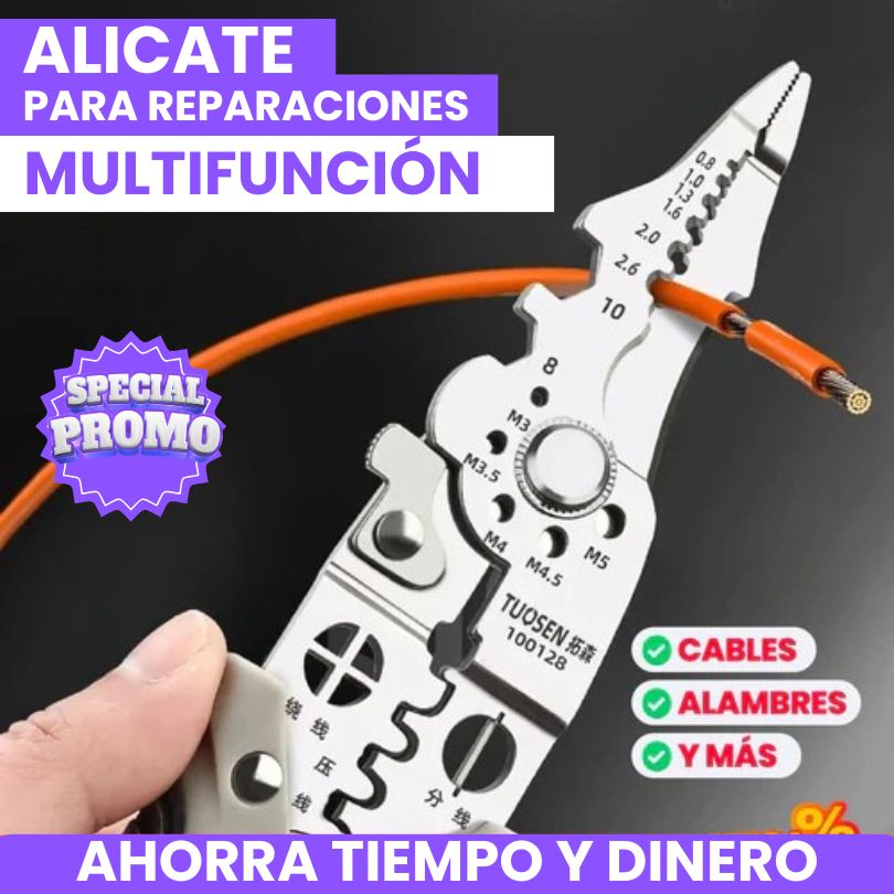 Alicate Multifuncional – ¡Haz el trabajo más fácil y rápido!