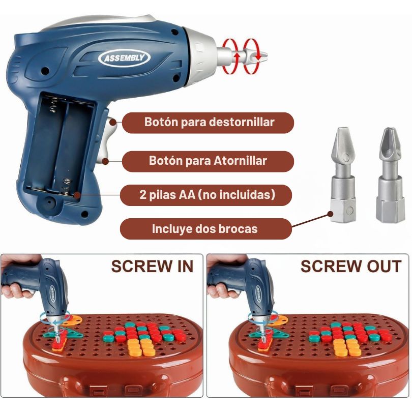 BricoKids Caja de herramientas