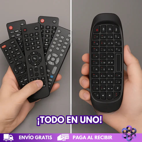 Air Control Smart TV - teclado + mouse + mando todo en uno