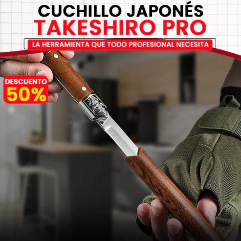 Cuchillo japones Takeshiro Filo duradero