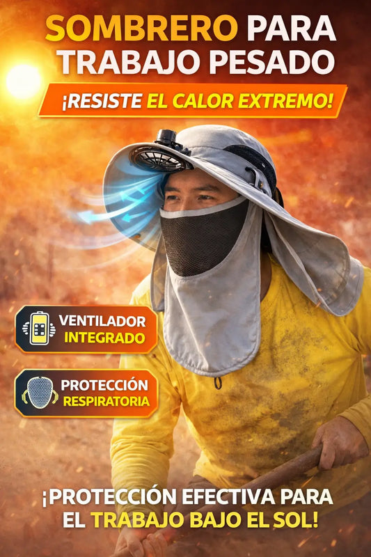 Sombrero AirFlow® / Frescura y Protección Total