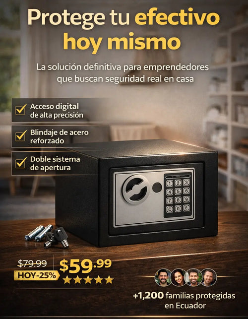 Caja Fuerte Electrónica Reforzada
