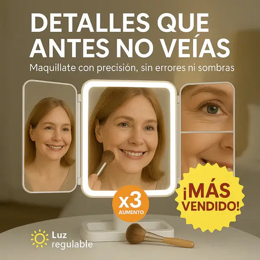 Espejo led multifuncional