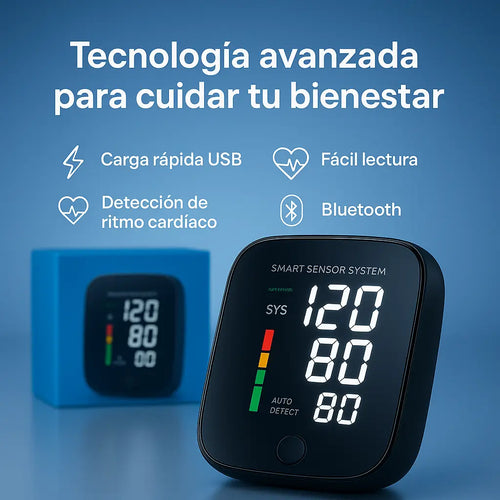 Heartly™ - Tensiómetro de Muñeca - Digital Portatil