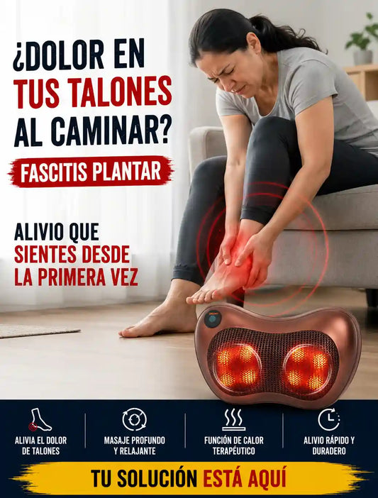 Masajeador Shiatsum, Alivio Para Tus Talones