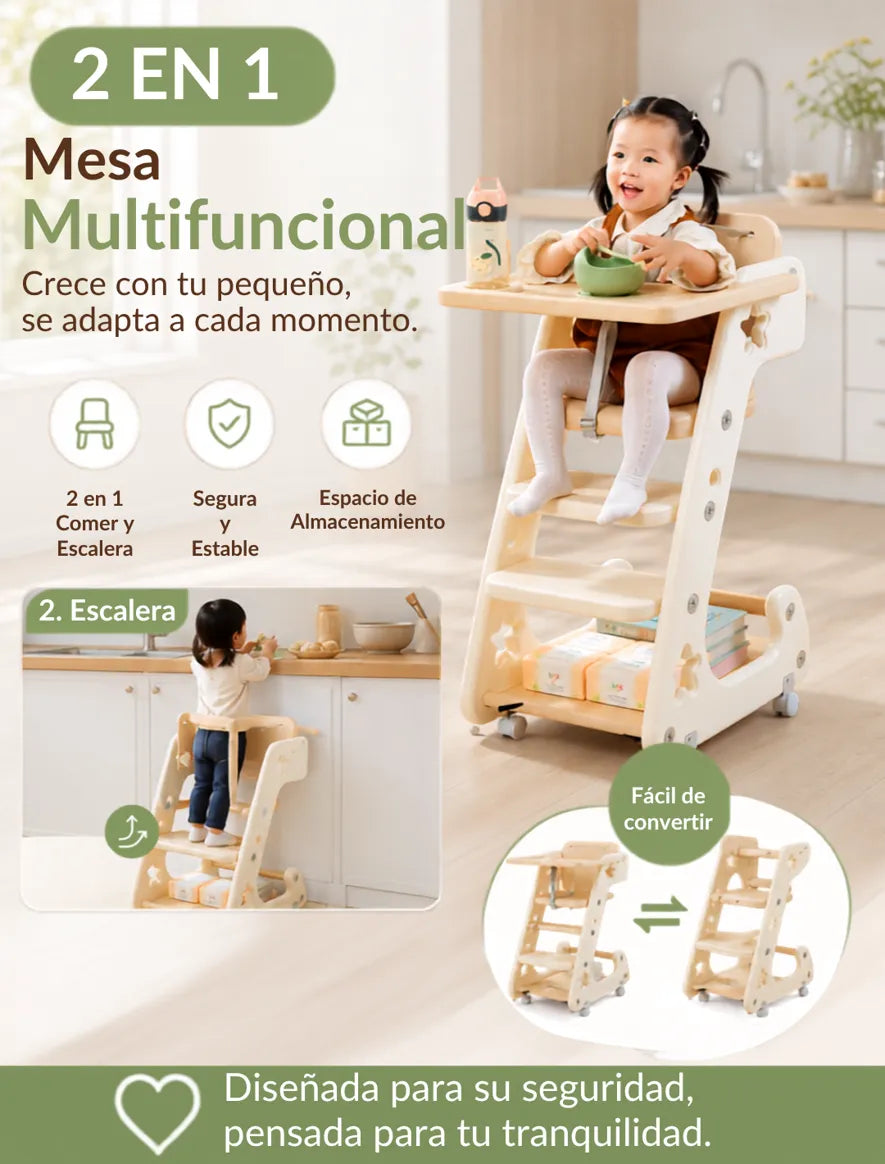 Mesa Multinfuncional 2 en 1