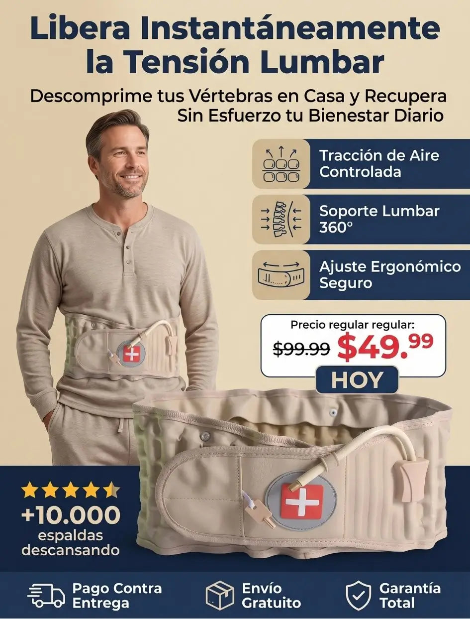 Faja Lumbar Inflable