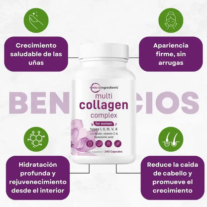 Multicollagen Complex 60 Cápsula