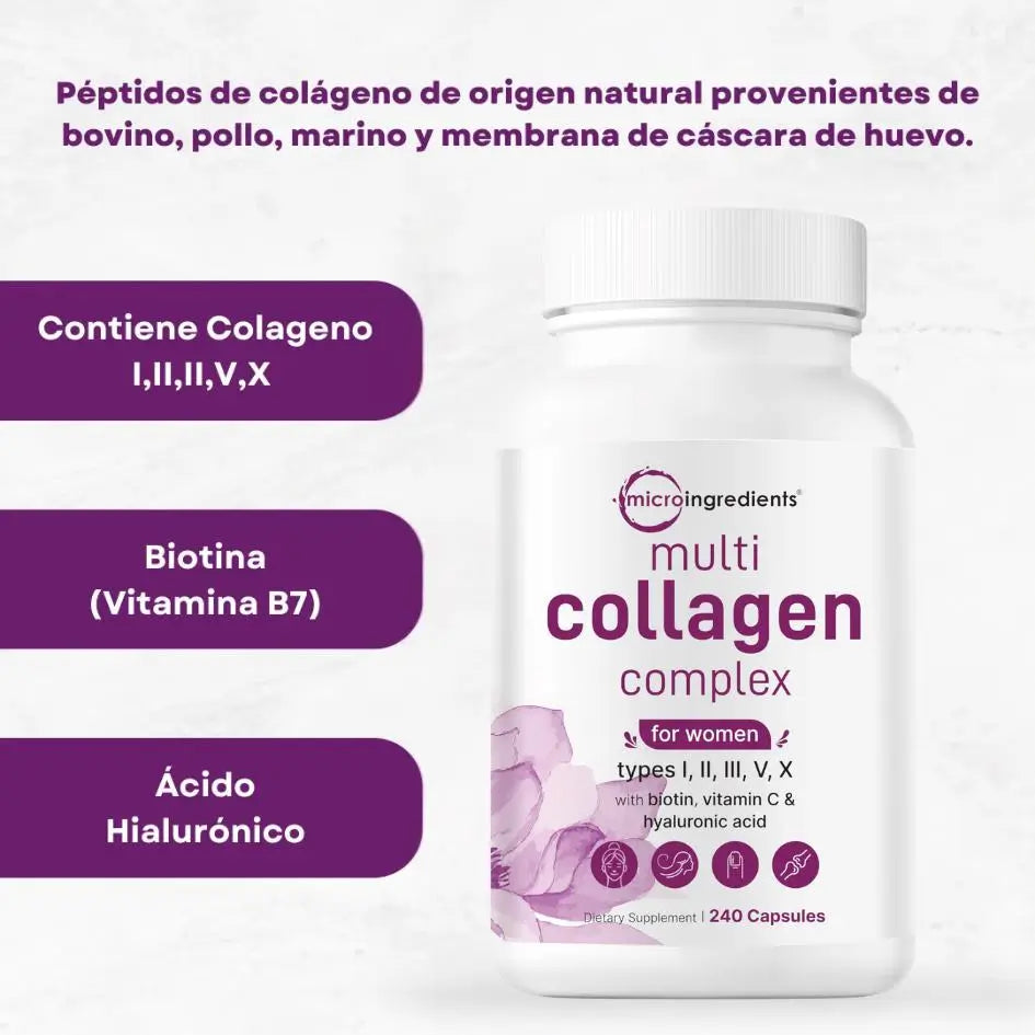 Multicollagen Complex 60 Cápsula