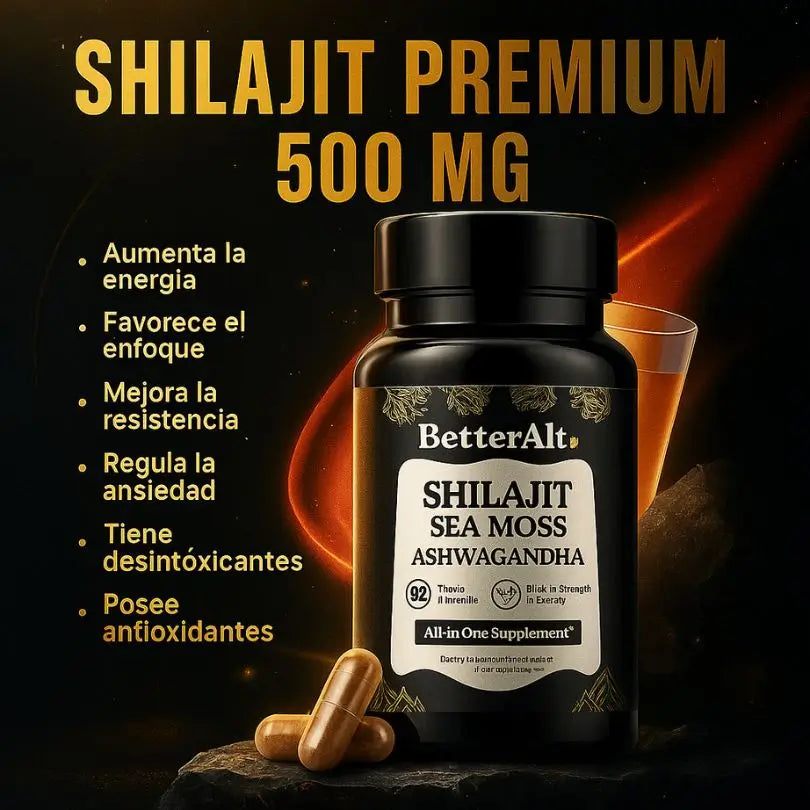 SHILAJIT ASHWAGANDHA ORIGINAL 60 CAPSULAS