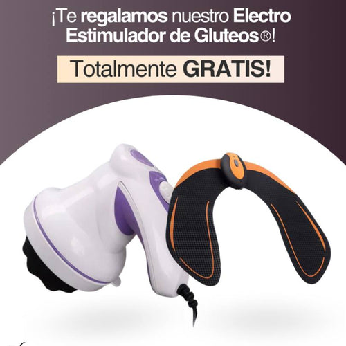 BodySculpt® Masajeador Anti-celulitis + Electro Estimulador de Gluteos GRATIS