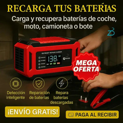 Cargador de batería - Recarga tu bateria al instate