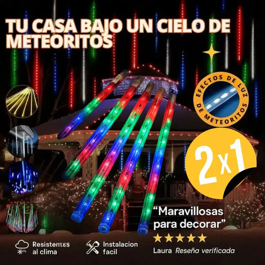 Luces  Navideñas Metereologica 2x1
