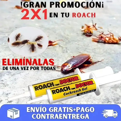 2X1 Roach - Estermina las cucarachas con pocas gotas