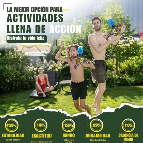 Pistola de hidrogel, entretenimiento y acción en cualquier momento