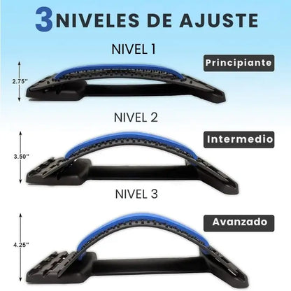 Repox® Camilla Lumbar con terapia de acupuntura