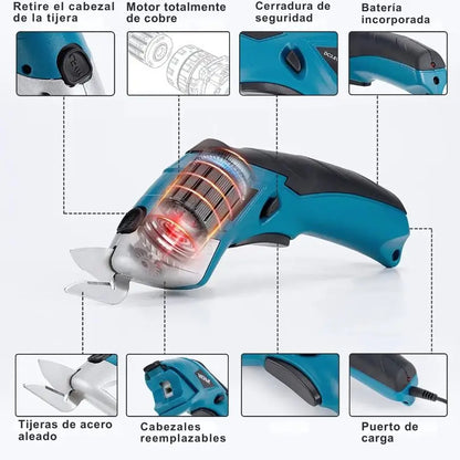 Tijera Electrica + Cuchilla Extra Gratis - Corta Sin Complicaciones