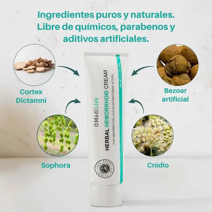 Herbal Hemorrhoid - Siente el alivio