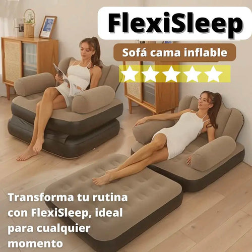 FlexiSleep - Sofá Cama Inflable*