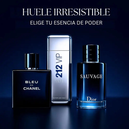 Edición Exclusiva Día del Padre - Suvage Dior + 212 Vip Men + Bleu Chanel