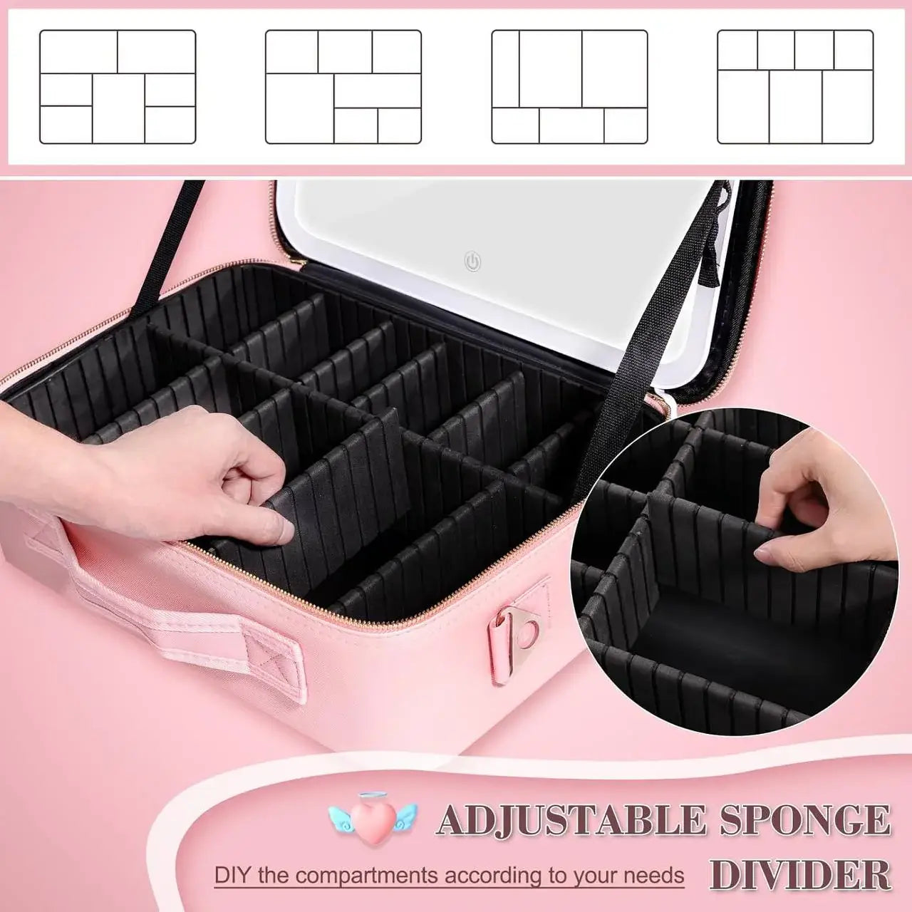 GlamGlow Makeup® Cosmetiquero Multifuncional