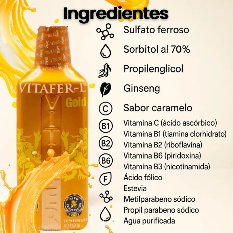 Vitafer - Energía Y Vitalidad (500ml)