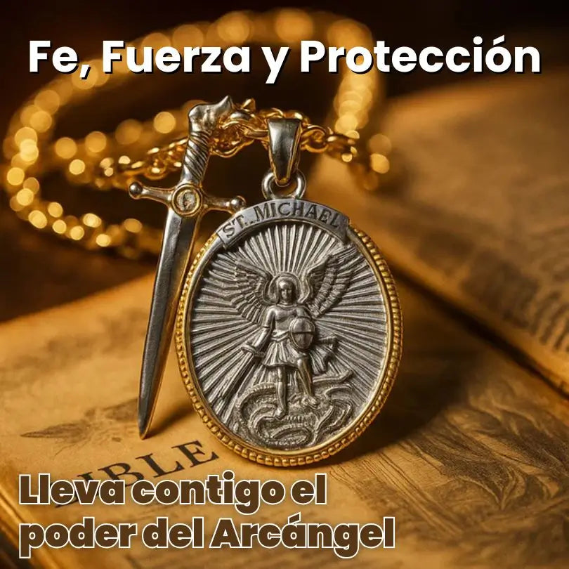 COLLAR DEL ARCÁNGEL SAN MIGUEL - PROTECCIÓN DIVINA