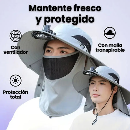 Sombrero Brisa Activa - Frescura Automática Bajo el Sol