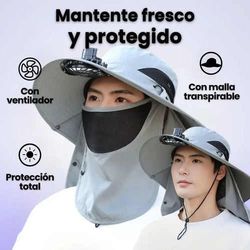 Sombrero Brisa Activa - Frescura Automática Bajo el Sol
