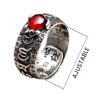 Anillo Pixiu Corazon de buda